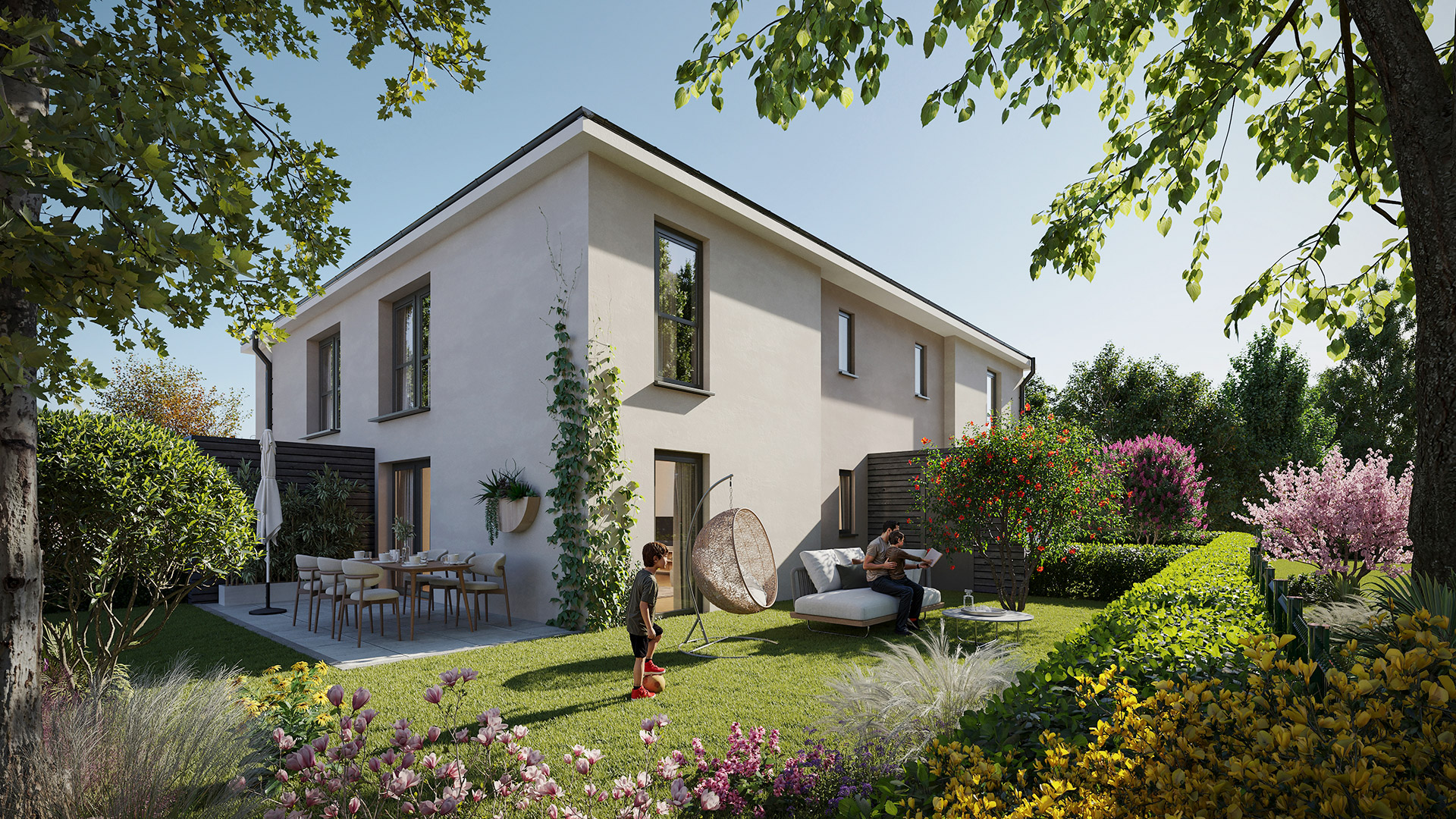 Appartements en duplex à Chieulles